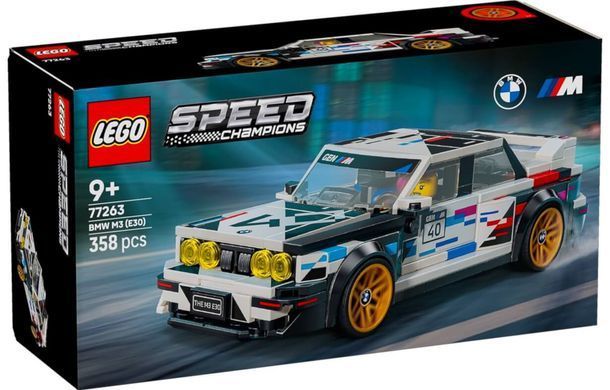 LEGO Speed Champions BMW M3 (E30) (77263) &ndash; фото товару LEGO з категорії LEGO Speed Champions. Оригінал, доставка по Україні