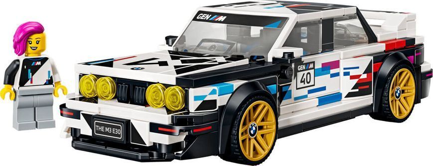 LEGO Speed Champions BMW M3 (E30) (77263) &ndash; фото товару LEGO з категорії LEGO Speed Champions. Оригінал, доставка по Україні