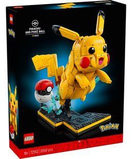 LEGO 72152 Pokemon Пікачу й покебол