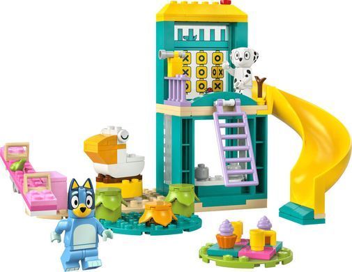 LEGO Bluey Веселощі з Блуї та Хлоєю на ігровому майданчику (11201) &ndash; фото товару LEGO з категорії LEGO Bluey. Оригінал, доставка по Україні