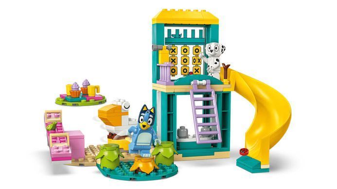 LEGO Bluey Веселощі з Блуї та Хлоєю на ігровому майданчику (11201) &ndash; фото товару LEGO з категорії LEGO Bluey. Оригінал, доставка по Україні