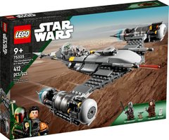 Конструктор Lego Star Wars Звёздный истребитель Мандалорца N-1 412 деталей (75325)