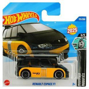 Базова машинка Hot Wheels Renault Espace F1 Modified 1:64 JBB76 &ndash; фото товару Hot Wheels з категорії Машинки Хот Вілс - Hot Wheels . Оригінал, доставка по Україні