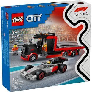 LEGO City Грузовик для демонстрации F1&reg; с гоночным автомобилем Audi F1 508 деталей (60493) &ndash; фото товара LEGO из категории LEGO City. Оригинал, доставка по Украине