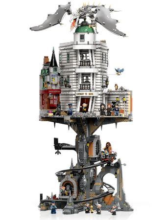 ЛЕГО Гаррі Поттер 76417 Банк - LEGO Harry Potter Магічний банк Ґрінґотс. Колекційний набір 4803 деталі (76417)