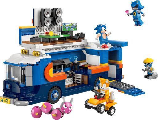 LEGO Sonic the Hedgehog Sonic та командна вантажівка (77006) &ndash; фото товару LEGO з категорії LEGO Sonic the Hedgehog. Оригінал, доставка по Україні