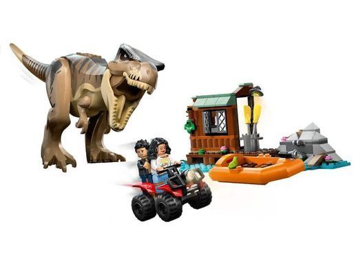 LEGO Jurassic World Втеча річкою від тиранозавра 199 деталей (76975) &ndash; фото товару LEGO з категорії LEGO Jurassic World. Оригінал, доставка по Україні