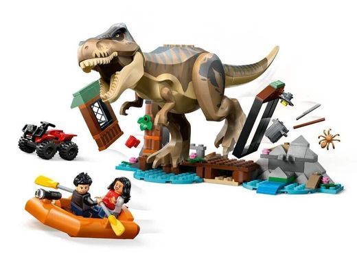 LEGO Jurassic World Втеча річкою від тиранозавра 199 деталей (76975) &ndash; фото товару LEGO з категорії LEGO Jurassic World. Оригінал, доставка по Україні