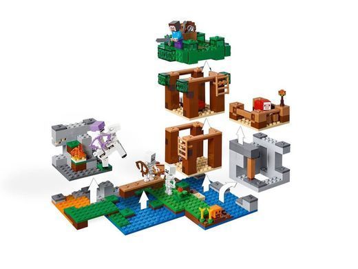 LEGO Minecraft Напад армії скелетів (21146) &ndash; фото товару LEGO з категорії LEGO Minecraft. Оригінал, доставка по Україні