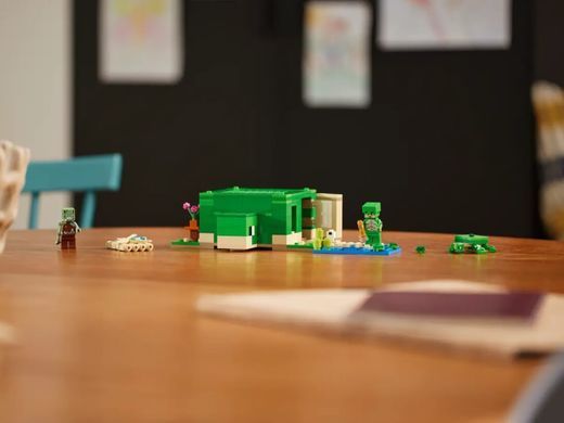 LEGO 21254 Minecraft Пляжний будинок у формі черепахи