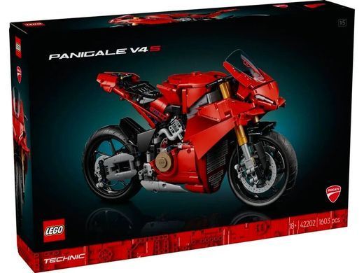 LEGO Technic 42202 Мотоцикл Ducati Panigale V4 S | ЛЕГО 42202 Дукаті Технік