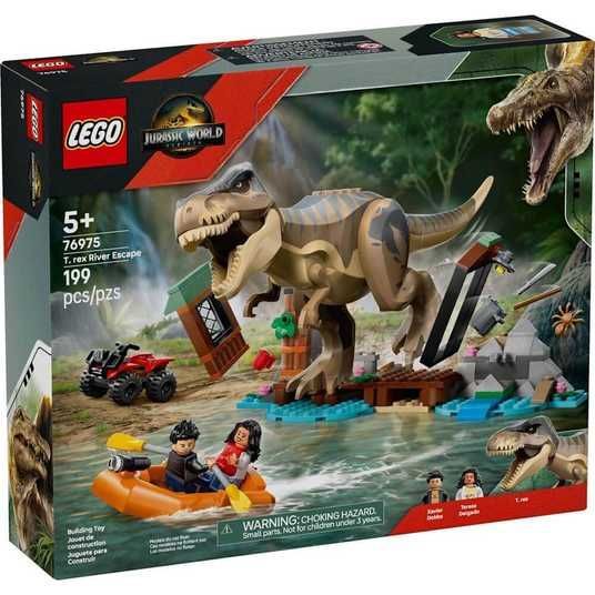 LEGO 76975 Втеча по річці з тиранозавром – Купити в Україні | TOYSLINE