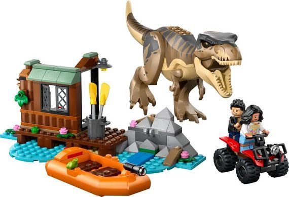 LEGO Jurassic World Втеча річкою від тиранозавра 199 деталей (76975) &ndash; фото товару LEGO з категорії LEGO Jurassic World. Оригінал, доставка по Україні