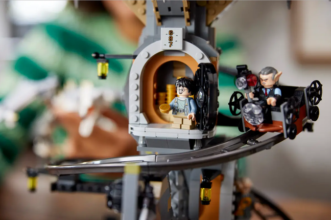 ЛЕГО Гаррі Поттер 76417 Банк - LEGO Harry Potter Магічний банк Ґрінґотс. Колекційний набір 4803 деталі (76417)