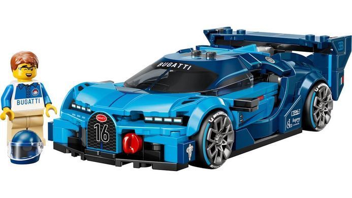 LEGO Speed Champions Спортивний автомобіль Bugatti Vision GT Hyper 284 деталей (77253) &ndash; фото товару LEGO з категорії LEGO Speed Champions. Оригінал, доставка по Україні