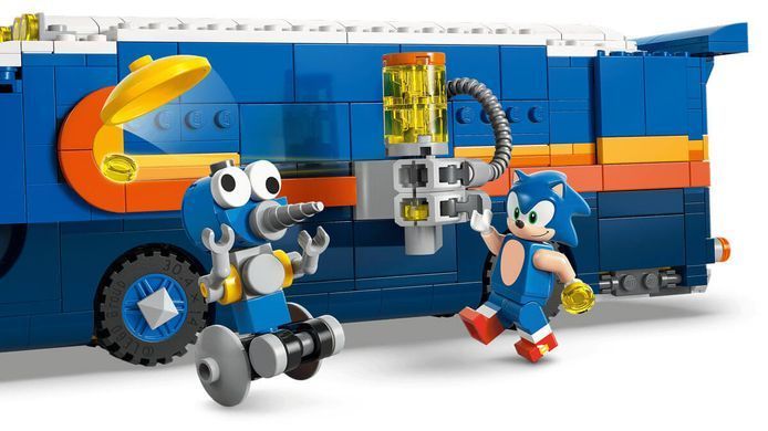 LEGO Sonic the Hedgehog Sonic та командна вантажівка (77006) &ndash; фото товару LEGO з категорії LEGO Sonic the Hedgehog. Оригінал, доставка по Україні