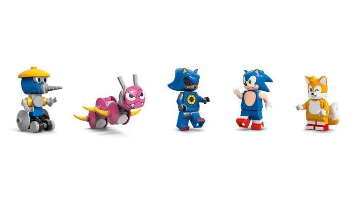 LEGO Sonic the Hedgehog Sonic та командна вантажівка (77006) &ndash; фото товару LEGO з категорії LEGO Sonic the Hedgehog. Оригінал, доставка по Україні