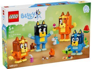 LEGO 11217 Bluey Сім'я Блуї з кубиків