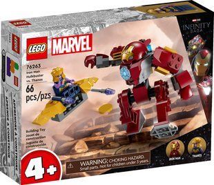 Конструктор Lego Marvel Super Heroes Халкбастер Залізної Людини проти Таноса 66 деталей (76263) &ndash; фото товару LEGO з категорії LEGO Marvel Super Heroes. Оригінал, доставка по Україні