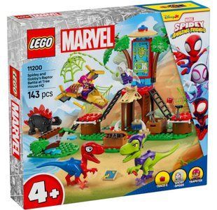 LEGO 11200 Super Heroes Marvel Битва Павука та раптора Гоббі у штаб-будинку на дереві