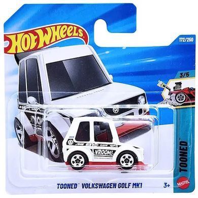 Базовая машинка Hot Wheels Volkswagen Golf MK1 Tooned 1:64 JJK16 &ndash; фото товара Hot Wheels из категории Машинки Хот Вилс - Hot Wheels . Оригинал, доставка по Украине