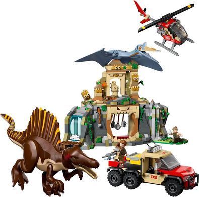 LEGO Jurassic World Повітряна місія зі спинозавром і кетцалькоатлем 984 деталей (76976) &ndash; фото товару LEGO з категорії LEGO Jurassic World. Оригінал, доставка по Україні