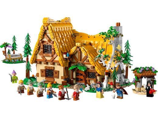 LEGO Disney Princess Будиночок Білосніжки й сімох гномів 2228 деталей (43242) &ndash; фото товару LEGO з категорії LEGO Disney. Оригінал, доставка по Україні