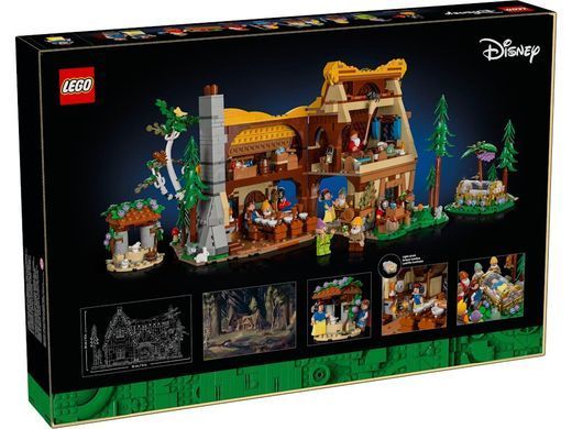 LEGO Disney Princess Будиночок Білосніжки й сімох гномів 2228 деталей (43242) &ndash; фото товару LEGO з категорії LEGO Disney. Оригінал, доставка по Україні