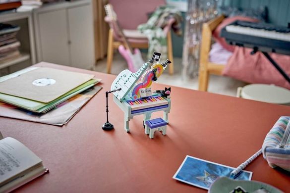 LEGO Creator Музыкальный декор &laquo;Фортепиано с котом&raquo; (31392) &ndash; фото товара LEGO из категории LEGO Creator 3-in-1. Оригинал, доставка по Украине