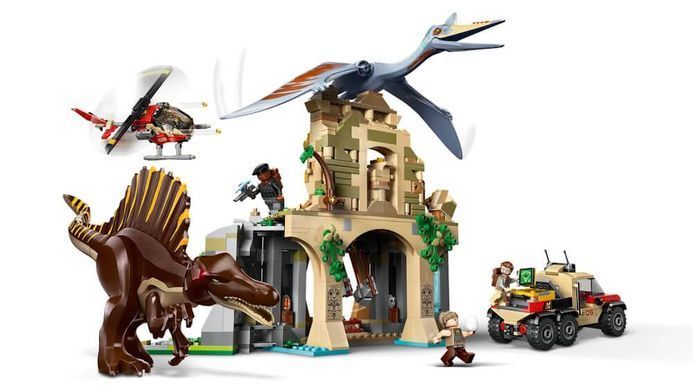 LEGO Jurassic World Повітряна місія зі спинозавром і кетцалькоатлем 984 деталей (76976) &ndash; фото товару LEGO з категорії LEGO Jurassic World. Оригінал, доставка по Україні