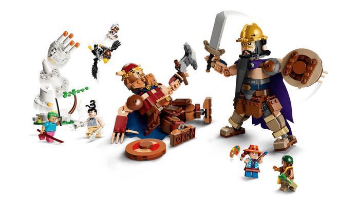 LEGO ONE PIECE Доррі проти Броґі: гіганти &laquo;Малого Саду&raquo; (75644) &ndash; фото товару LEGO з категорії LEGO One Piece. Оригінал, доставка по Україні