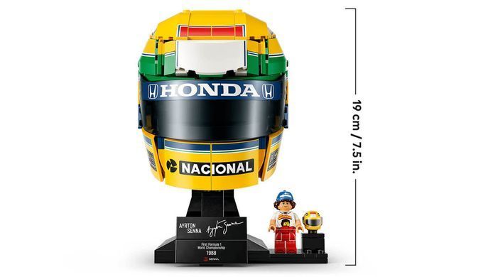 LEGO Editions Formula 1 Шолом Айртона Сенни (43024) &ndash; фото товару LEGO з категорії LEGO Editions. Оригінал, доставка по Україні