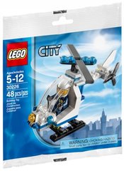 Конструктор LEGO City Полицейский вертолет 48 деталей (30226)