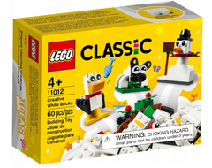 Конструктор LEGO Classic Белый набор для конструирования 60 деталей (11012)