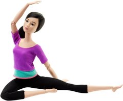 Кукла Барби Barbie Made to Move Йога Двигайся как Я Аша Азиатка DHL84
