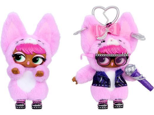 Мягкая игрушка‑сюрприз на подвесе L.O.L. Surprise! E-Meow Rocker &ndash; Пушистый маскарад (256670) &ndash; фото товара L.O.L. Surprise! из категории L.O.L. Surprise Tots ❤ ЛОЛ Сюрприз Tots. Оригинал, доставка по Украине