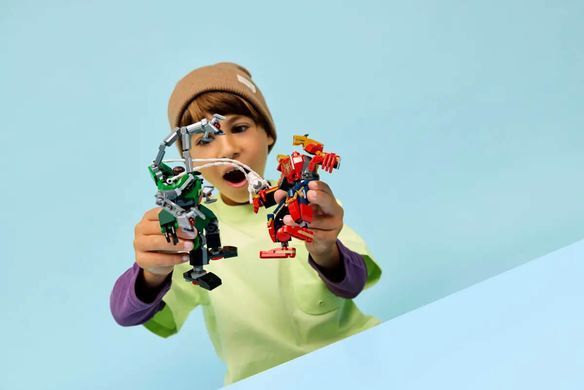 LEGO Super Heroes Marvel Битва роботов: Человек-паук vs. Доктор Осьминог (76338) &ndash; фото товара LEGO из категории LEGO Marvel Super Heroes. Оригинал, доставка по Украине