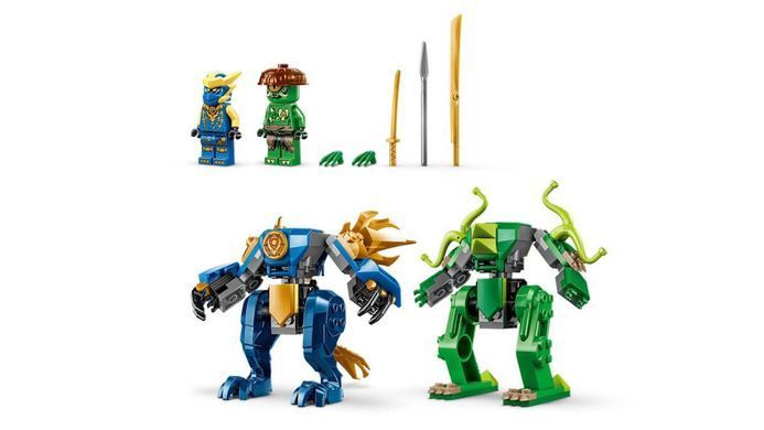 LEGO NINJAGO Битва робота дракона Джея 107 деталей (71853) &ndash; фото товару LEGO з категорії LEGO NINJAGO. Оригінал, доставка по Україні