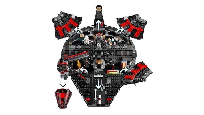 LEGO Star Wars Темний сокіл 1578 деталей (75389) &ndash; фото товару LEGO з категорії LEGO Star Wars. Оригінал, доставка по Україні