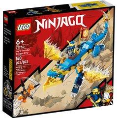 Конструктор Lego Ninjago Грозовой дракон ЭВО Джея 140 деталей (71760)
