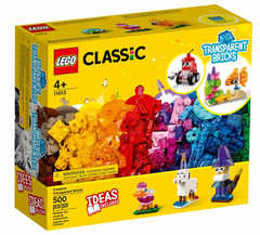 Конструктор LEGO Classic Прозрачные кубики 500 деталей (11013)