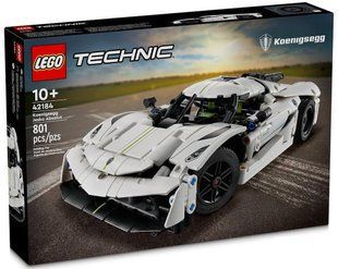 LEGO Technic Koenigsegg Jesko Absolut White 42184 &mdash; білий гіперкар