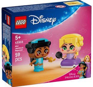 LEGO 43303 Disney Princess Мініпринцеси Жасмін і Рапунцель