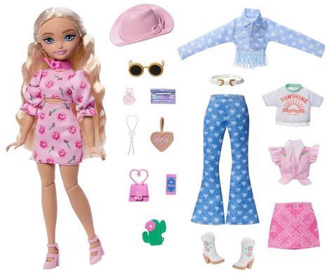 Кукла Barbie Dream Besties с набором одежды "Фестивальный стиль" (JGH87) &ndash; фото товара Barbie из категории Barbie Dream Besties. Оригинал, доставка по Украине