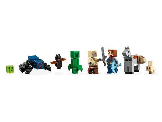 LEGO Minecraft Покинута шахта у безплідних землях 538 деталей (21263) &ndash; фото товару LEGO з категорії LEGO Minecraft. Оригінал, доставка по Україні
