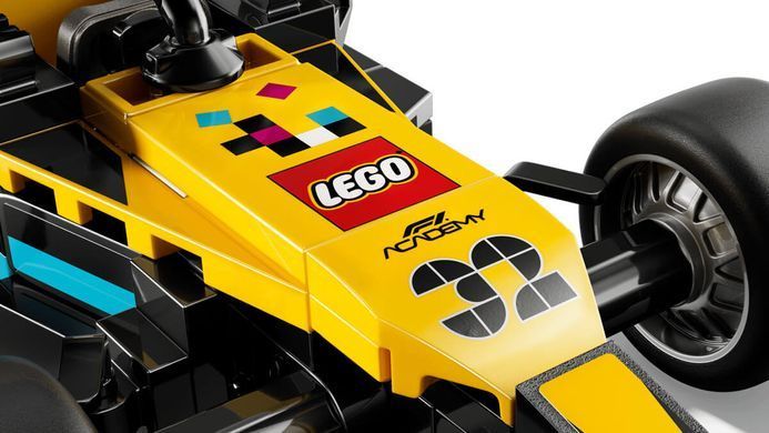 LEGO Speed Champions Гоночный автомобиль F1 ACADEMY&trade; LEGO&reg; 201 деталей (77258) &ndash; фото товара LEGO из категории LEGO Speed Champions. Оригинал, доставка по Украине
