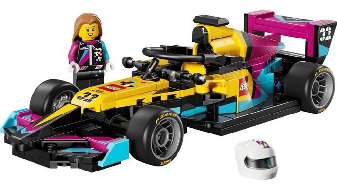 LEGO Speed Champions Гоночный автомобиль F1 ACADEMY&trade; LEGO&reg; 201 деталей (77258) &ndash; фото товара LEGO из категории LEGO Speed Champions. Оригинал, доставка по Украине