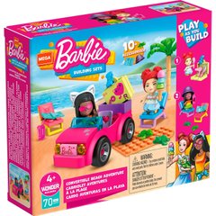 Конструктор Mega Construx Barbie Локации Пляжное приключение GWR79