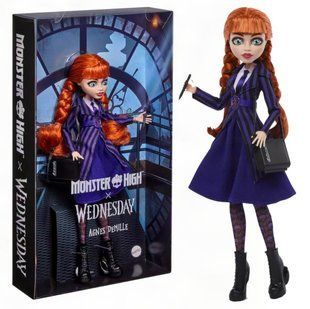 Колекційна лялька JNJ92 Monster High Wednesday Series &mdash; Agnes DeMille
