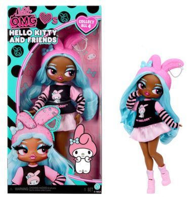 Кукла L.O.L. Surprise! O.M.G. Loves Hello Kitty & Friends My Melody &mdash; Май Мелоди (249887) &ndash; фото товара L.O.L. Surprise! из категории L.O.L. Surprise OMG ❤ ЛОЛ Сюрприз ОМГ. Оригинал, доставка по Украине